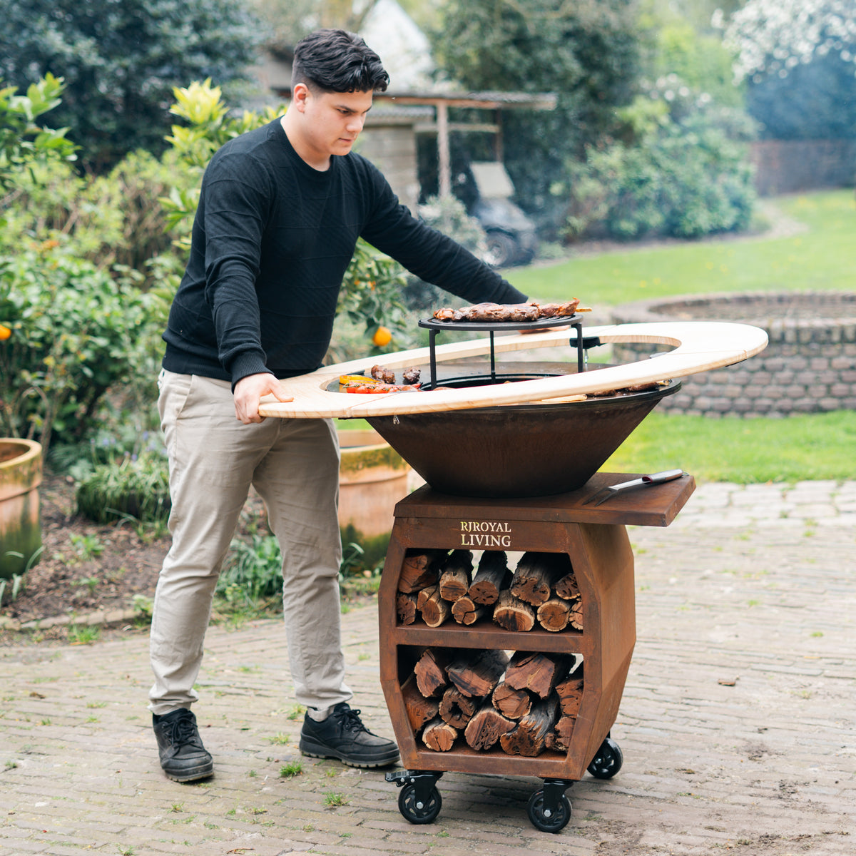 BBQ Plancha Mesa 80cm